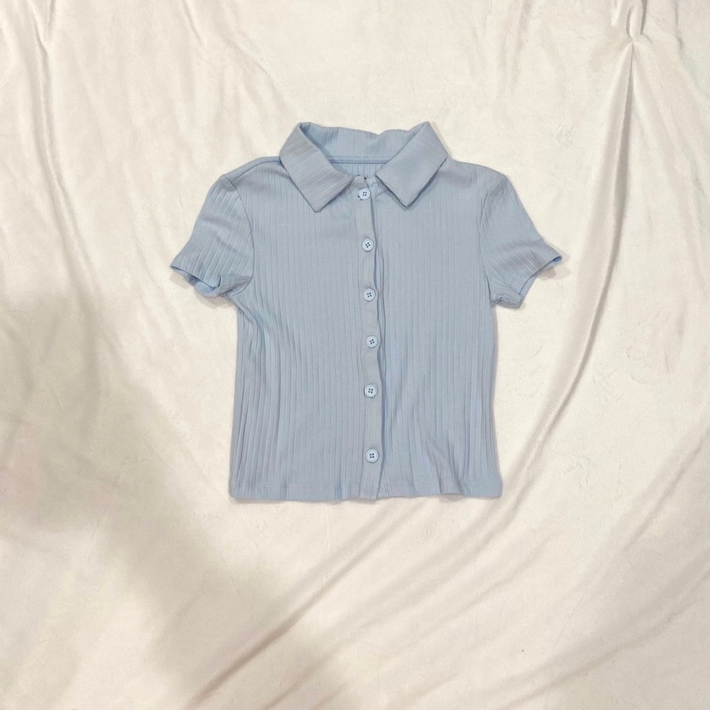 Collard button up shirt